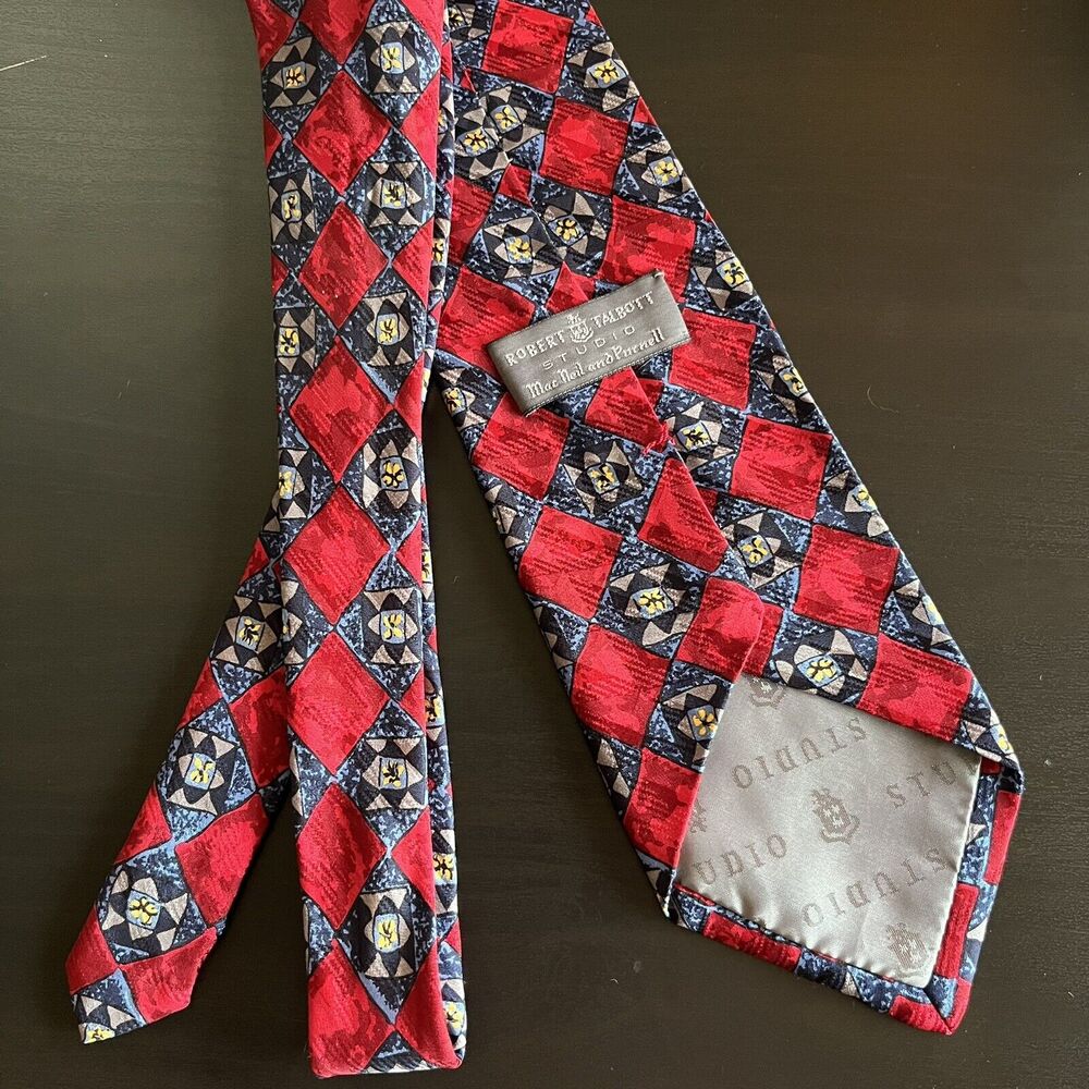 ROBERT TALBOTT Studio Necktie Mac Neil Purnell Re… - image 5